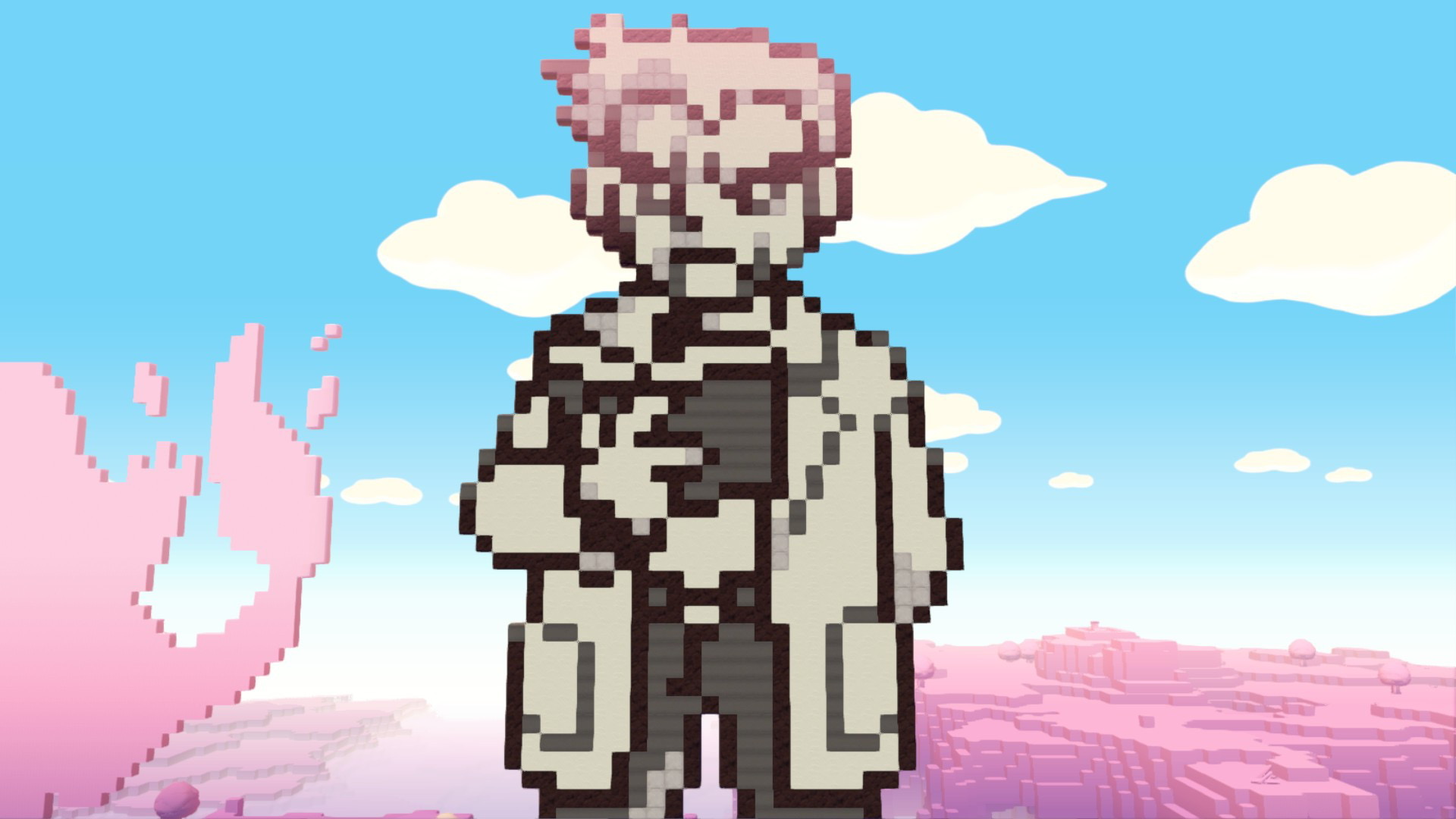 オーキド博士の画像: ぽこあポケモンで作ったオーキド博士のドットアート